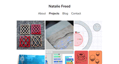 Desktop Screenshot of nataliefreed.com